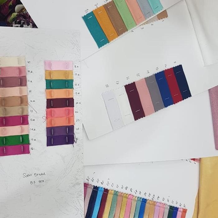 Jual jual sempel kain. dagang contoh sempel.sample bahan/kain - Jakarta