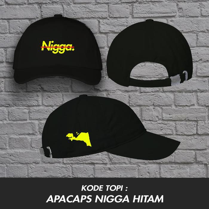 Gambar APACAPS NIGGA - Hitam dari Apaclothing undefined Tokopedia