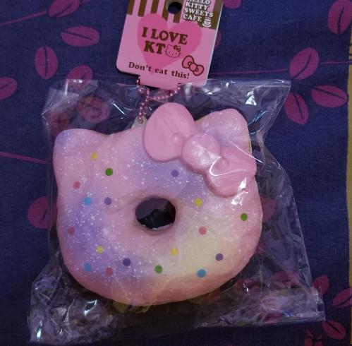 Gambar Squishy Licensed Donut HK Hello Kitty Fancy Galaxy by Sanrio VERY RARE dari MJ_SNAPSHOT_SHOP undefined Tokopedia