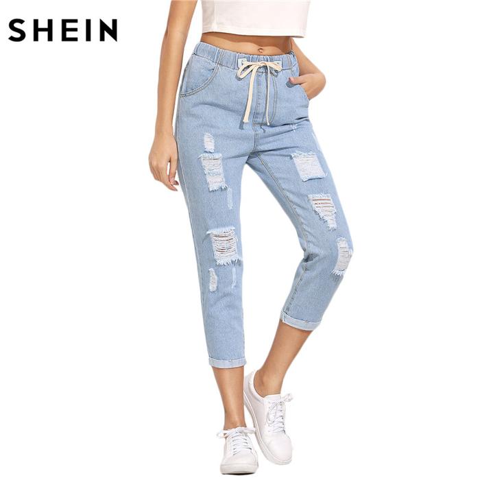Jual New SHEIN Women Summer Pants 
