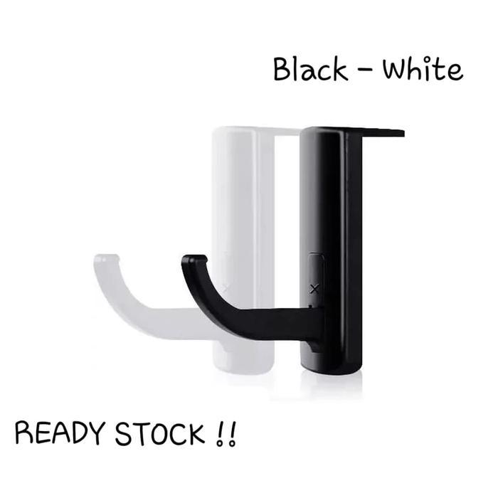Gambar Stand Hanger Headphone Headset / Gantungan Headphone Headset - Hitam dari docker undefined Tokopedia