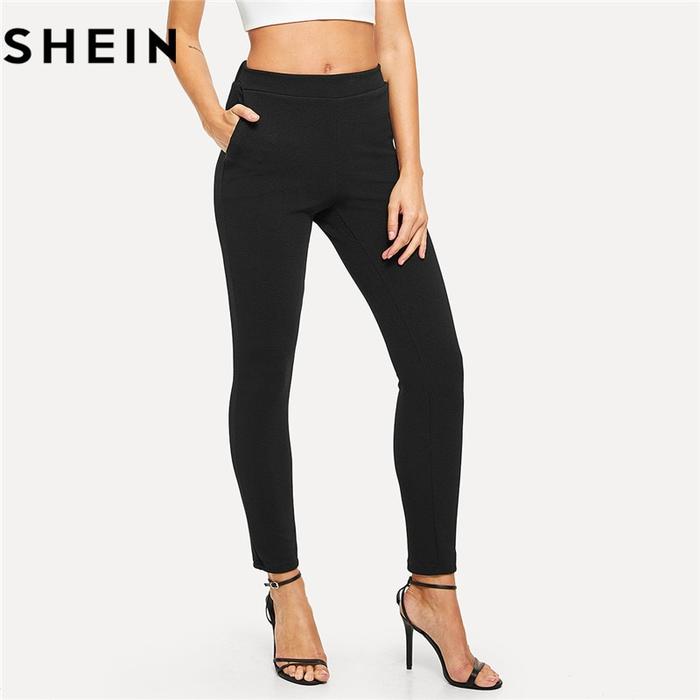 Jual New SHEIN Elastic Waist Black 