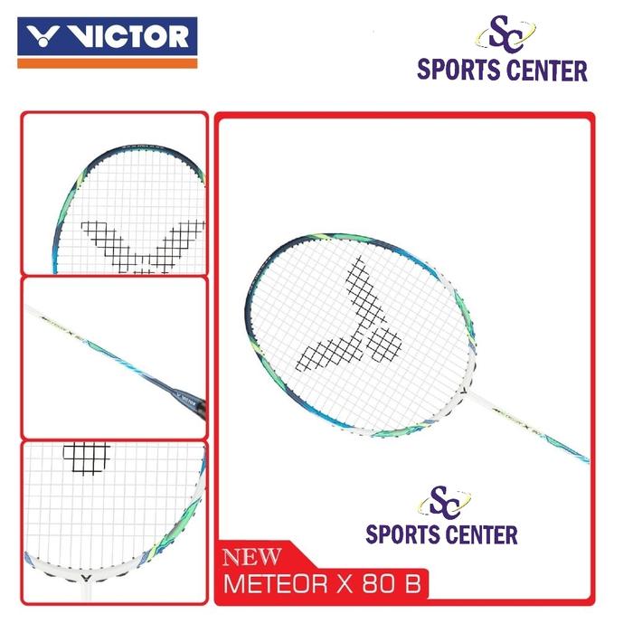 Gambar NEW !! Raket Badminton Victor Meteor X 80B / MX80B /MX 80B dari Sports Center undefined Tokopedia