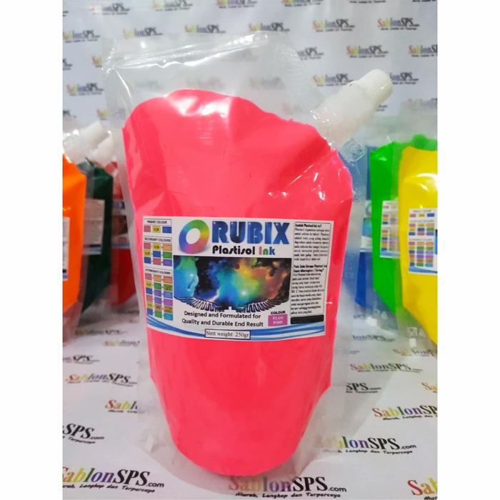 Gambar Tinta Sablon Distro Plastisol Flo Pink 200gr dari SablonSPS undefined Tokopedia