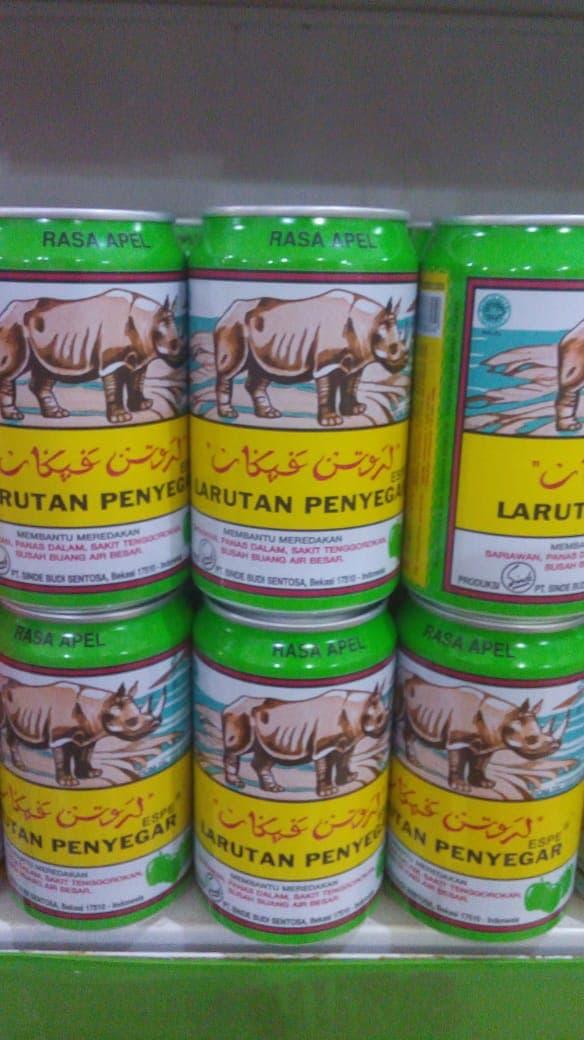 Gambar Larutan Penyegar Kaleng Cap Badak 320 ML - Apel dari KKB MART undefined 4 Tokopedia