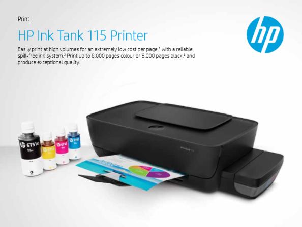 115 hp printer