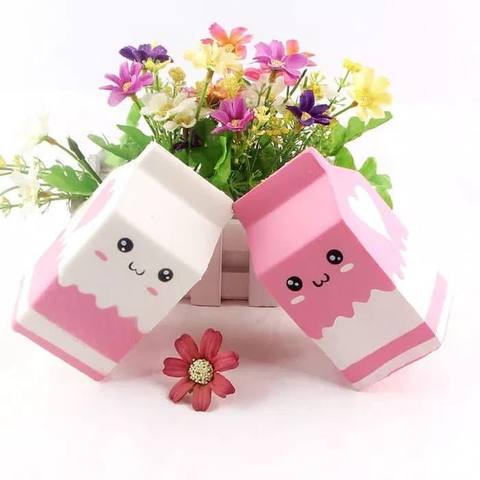 Gambar Squishy Kotak Susu / Milk Box dari zarsyashop undefined Tokopedia