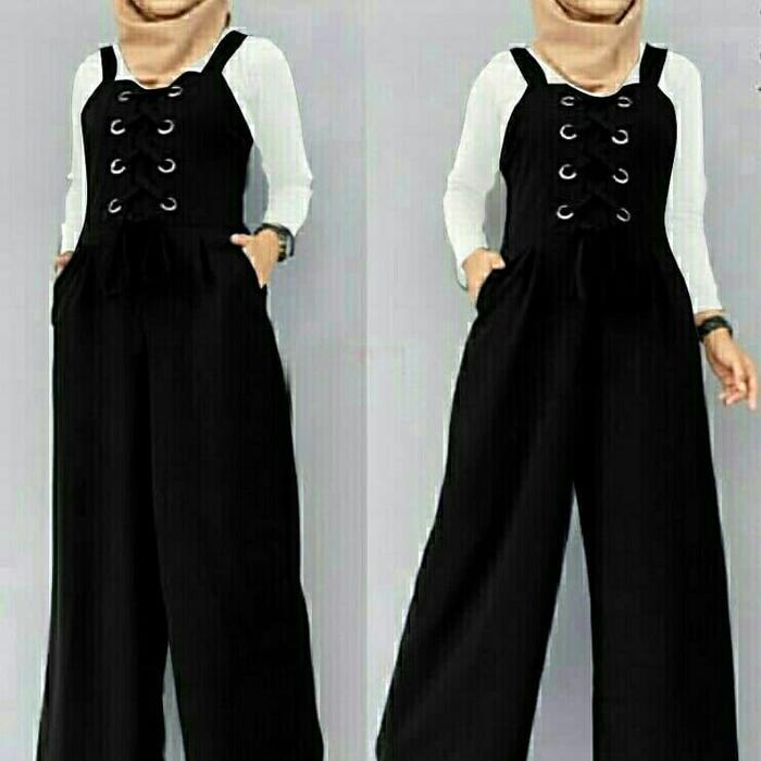 Gambar Jumpsuit Jumita - Hitam dari mytrendfashion_NEW undefined Tokopedia