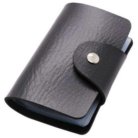 Gambar Dompet Kartu 24 Slot Tempat Credit Card Case ATM Debit KTP Member - Hitam dari Lbagstoremall undefined Tokopedia