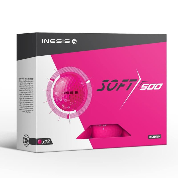 Gambar Inesis Soft 500 Golf Ball x12 - Bola Golf - Pink dari Kado Unik Tupperware undefined Tokopedia