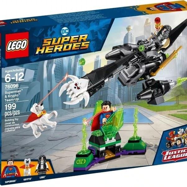 Gambar Lego DC Superheroes 76096 - Superman & Krypto Team Up dari gamotoys undefined Tokopedia