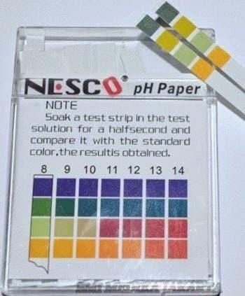 Gambar Kertas PH Nesco - PH Paper - Lakmus Kertas Untuk Mengetahui Kadar Air dari Ansari Medika undefined Tokopedia