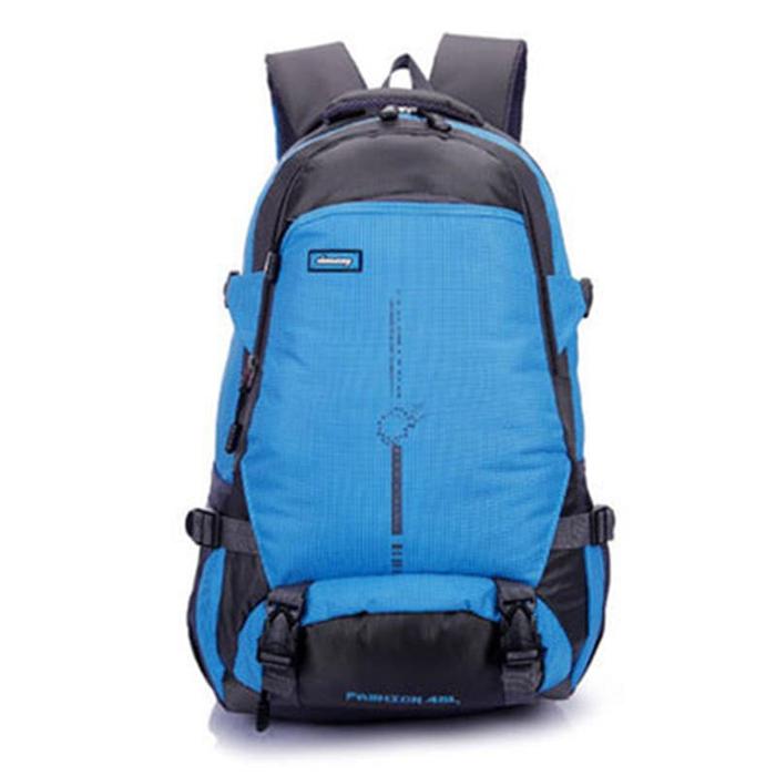 Gambar 45L Tas Gunung Hiking Climbing Tas Ransel Outdoor Kerja Laptop TRG02 - Biru dari Techdoo undefined Tokopedia