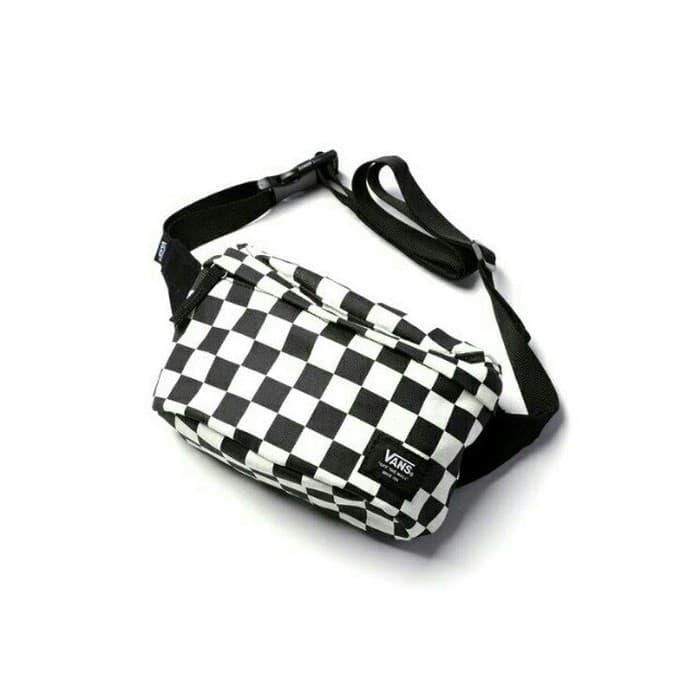checkerboard vans fanny pack