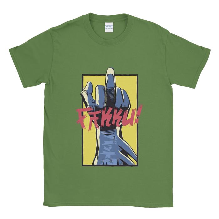 Gambar Baju Kaos Tshirt Fakku - Hijau muda, S dari Popless Clothing undefined Tokopedia