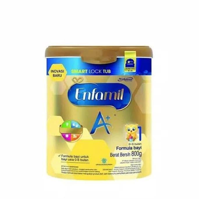 Gambar Best Seller Enfamil A+ 1 Susu Formula Plain Bayi 800Gram Kualitas dari NutriSip Susu Nusantara undefined Tokopedia