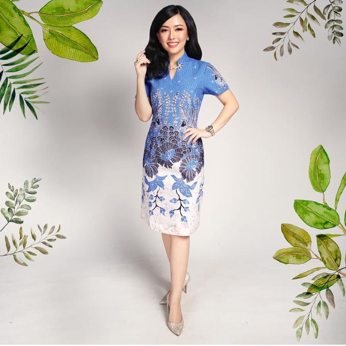 Biyan Batik Dress BATIK TOEAN NJONJA-Dress Batik Nandini Lurus