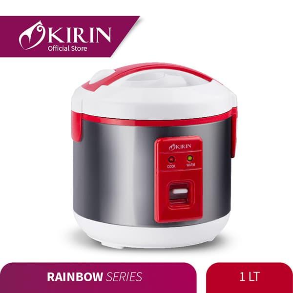 Gambar KIRIN RICE COOKER 1.0 LITER |KRC-087 Non-Stick - Merah dari Kirin.indonesia undefined Tokopedia