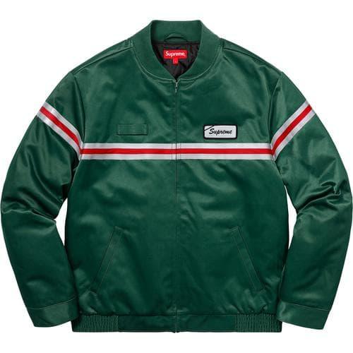 green workwear jacket