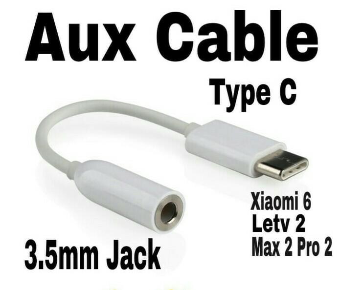 Jual USB Type C to 3.5mm Audio Jack AUX 