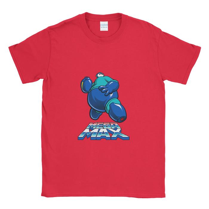 Gambar Baju Kaos Tshirt Mega Max - Merah, XXXL dari Popless Clothing undefined Tokopedia