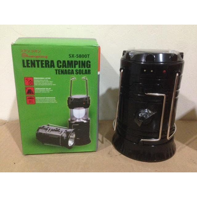 Gambar Lentera Senter Tarik Solar 5800T Rechargeble Lamp | Lampu Emergency - Biru dari BoreShop Official Store undefined Tokopedia