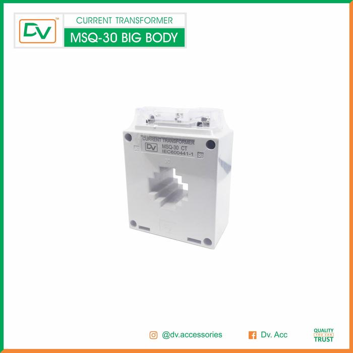 Gambar CT MSQ-30 BIG BODY ( 50/5A-250/5A ) - 50A dari DV.Switchboard undefined Tokopedia
