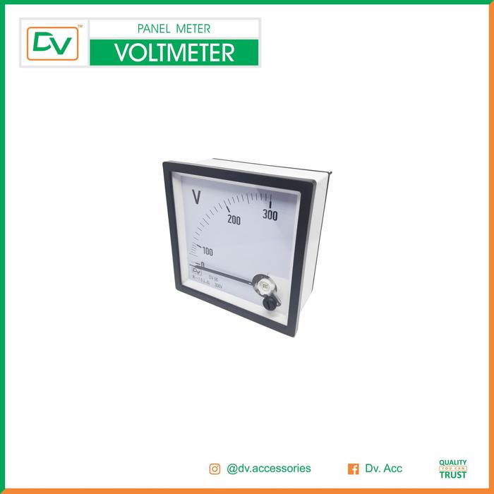 Gambar VOLTMETER 300V / 500V Uk. 96X96 - 300V dari DV.Switchboard undefined Tokopedia