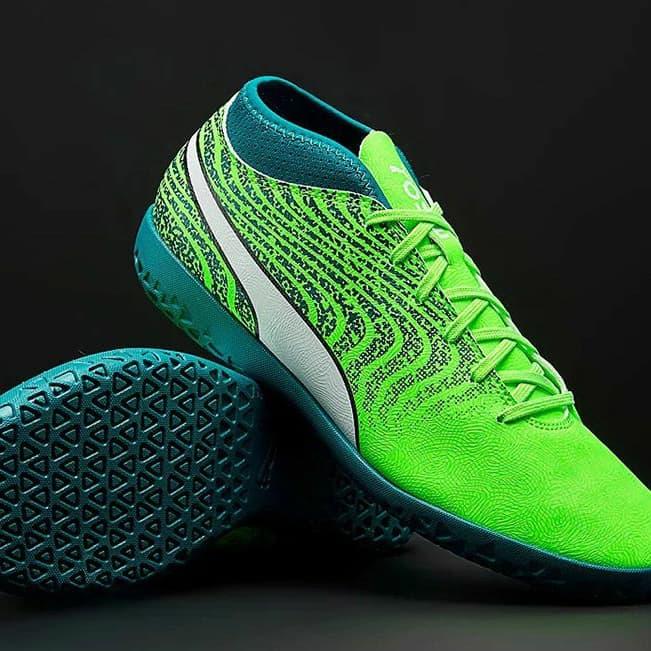 Puma Shoes Puma One It Jual Sepatu Futsal Puma One IT Green Gecko