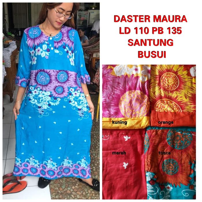 Gambar Daster Maura Jumbo / grosir Daster jumbo murah dari Mochiki Shop undefined Tokopedia