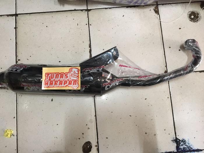 Gambar KNALPOT XEON/ XEON RC/AEROX 125CC AHAU MODEL STANDAR SUARA RACING dari THM undefined Tokopedia
