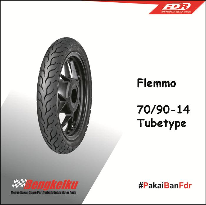 Jual Ban Luar Fdr Tube Type Flemmo 70 90 14 Ban Motor Depan Belakang Matic Kota Bandung Bengkelku Ban Luar Osram Tokopedia