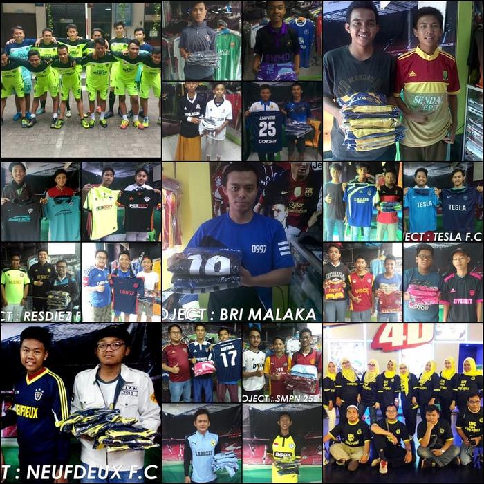 Gambar Bikin Jersey Futsal Dan Sepak Bola Eksklusif Print dari EJSOCCER undefined Tokopedia