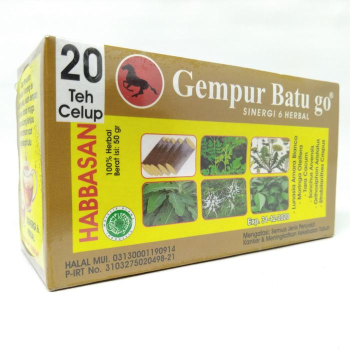 Gambar Teh Celup Gempur Batu Go dari Alif Herbal Store undefined Tokopedia