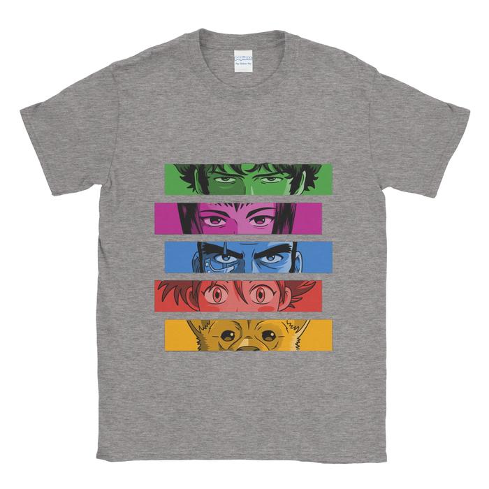 Gambar Baju Kaos Tshirt Cowboy Bebop Too Good Too Bad - Abu-abu Muda, L dari Popless Clothing undefined Tokopedia