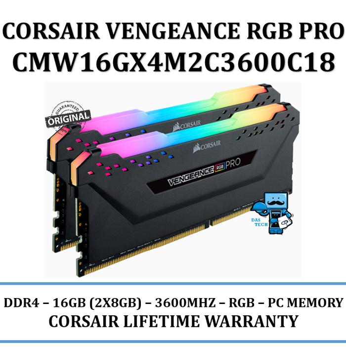 Promo RAM Corsair Vengeance RGB Pro 16GB (2x16GB) DDR4