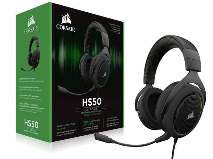 Jual Corsair HS50 Stereo Gaming Headset 