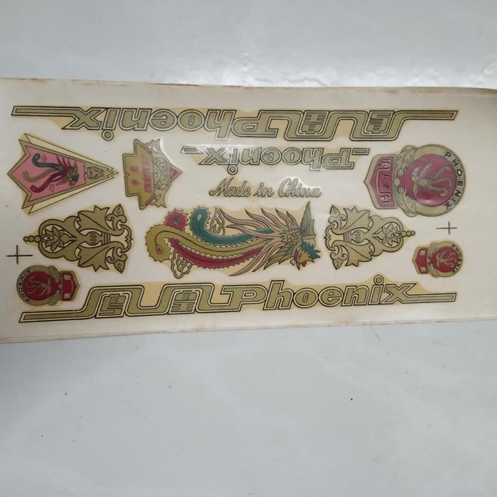 Gambar transfer merk phoenix sepeda onthel dari toko teknik bandung undefined Tokopedia