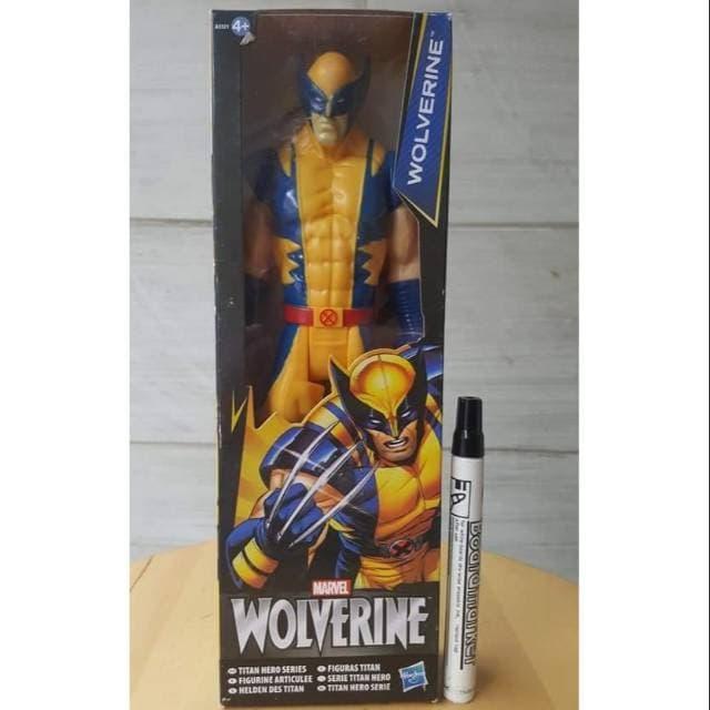 Gambar mainan action figure titan heroes wolverine by hasbro tinggi sekitar 1 dari Mainan Toys Action Figure undefined Tokopedia