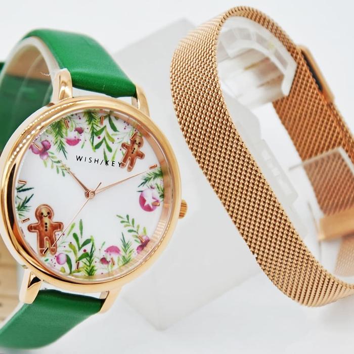Jual Jam Tangan Wish/Key WK4024RG-08 Set Lady - Jakarta Timur - La Grace |  Tokopedia