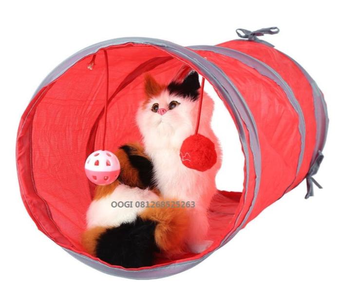 Gambar Cat Tunnel Mainan Terowongan Kucing Kelinci dari OOGI undefined Tokopedia