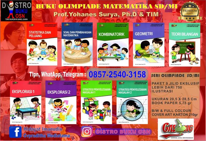 Jual Buku Olimpiade Sains Matematika Sd Mi Gasing Tim Prof Yohanes Surya Ph Kab Purbalingga Buku Olimpiade Sains Tokopedia