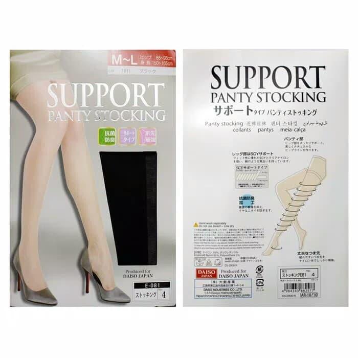 Pantyhose Support Panty Stocking Daiso 