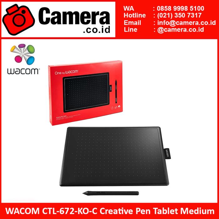 Gambar WACOM CTL-672/KO-C Creative Pen Tablet Medium dari CAMERA CO ID undefined Tokopedia