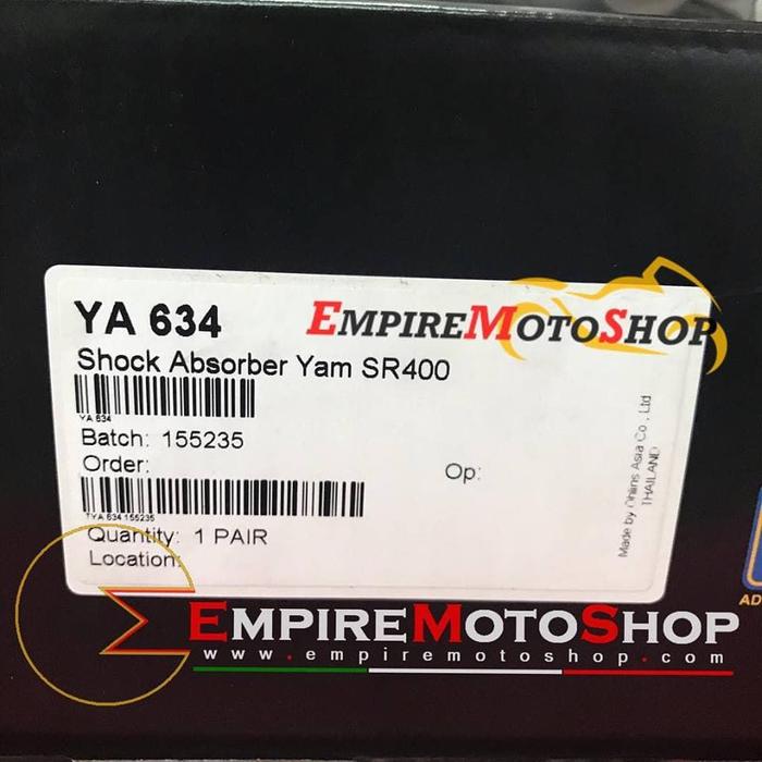 Shock Ohlins Yamaha SR400 Kawasaki W175 | Indo4ward