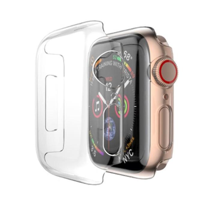 Promo SS10616 FULL TRANSPARENT CRYSTAL CASE APPLE WATCH 44MM
