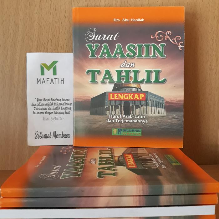 Gambar Buku Yasin dan Tahlil Lengkap: Arab, Latin dan Terjemah - Toha Putra dari Toko Buku Mafatih undefined Tokopedia