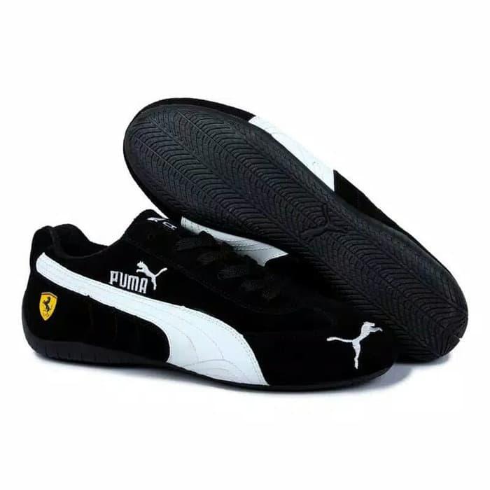 puma blue and white