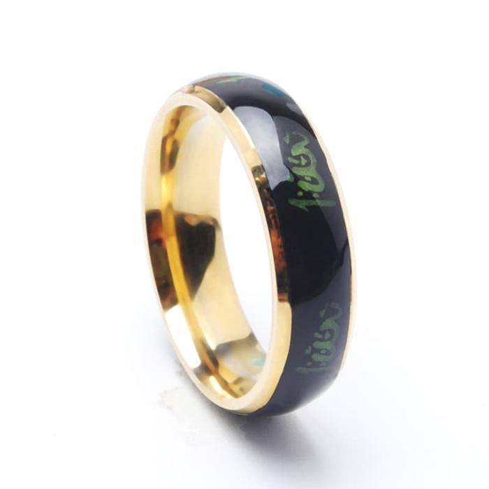Gambar LRC Cincin Muslim Lafadz Allah Bahan Stainles Stell (Glow In The Dark) - Emas, 5 dari Toko Aksesoris Online undefined Tokopedia