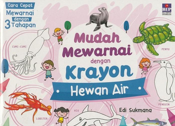 850+ Gambar Mewarnai Hewan Air HD Terbaik